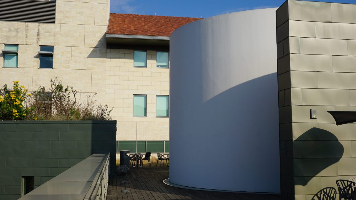 The Color Inside by James Turrell, Located on top of the SAC