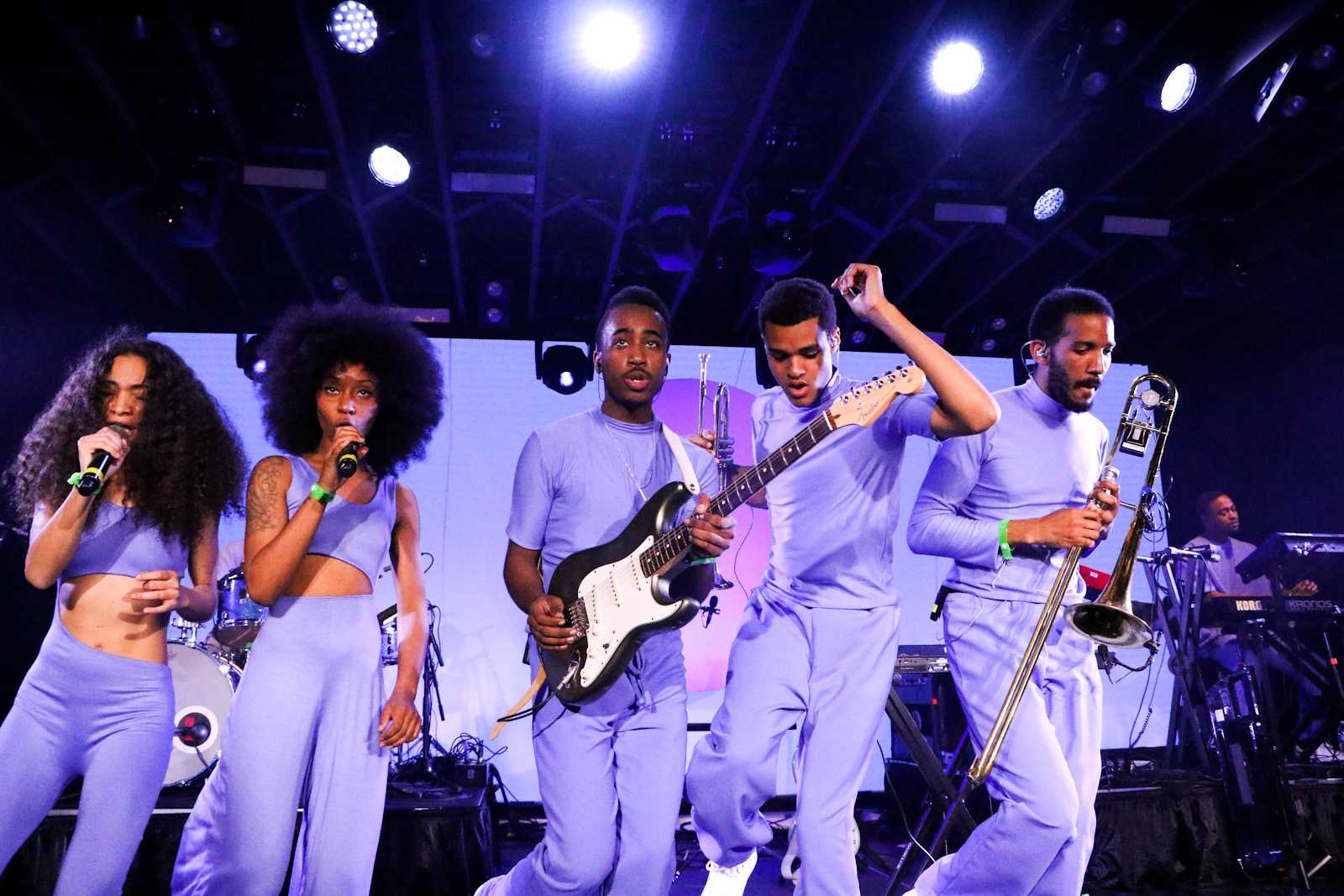   Solange’s crew blows the crowd away during SXSW.  