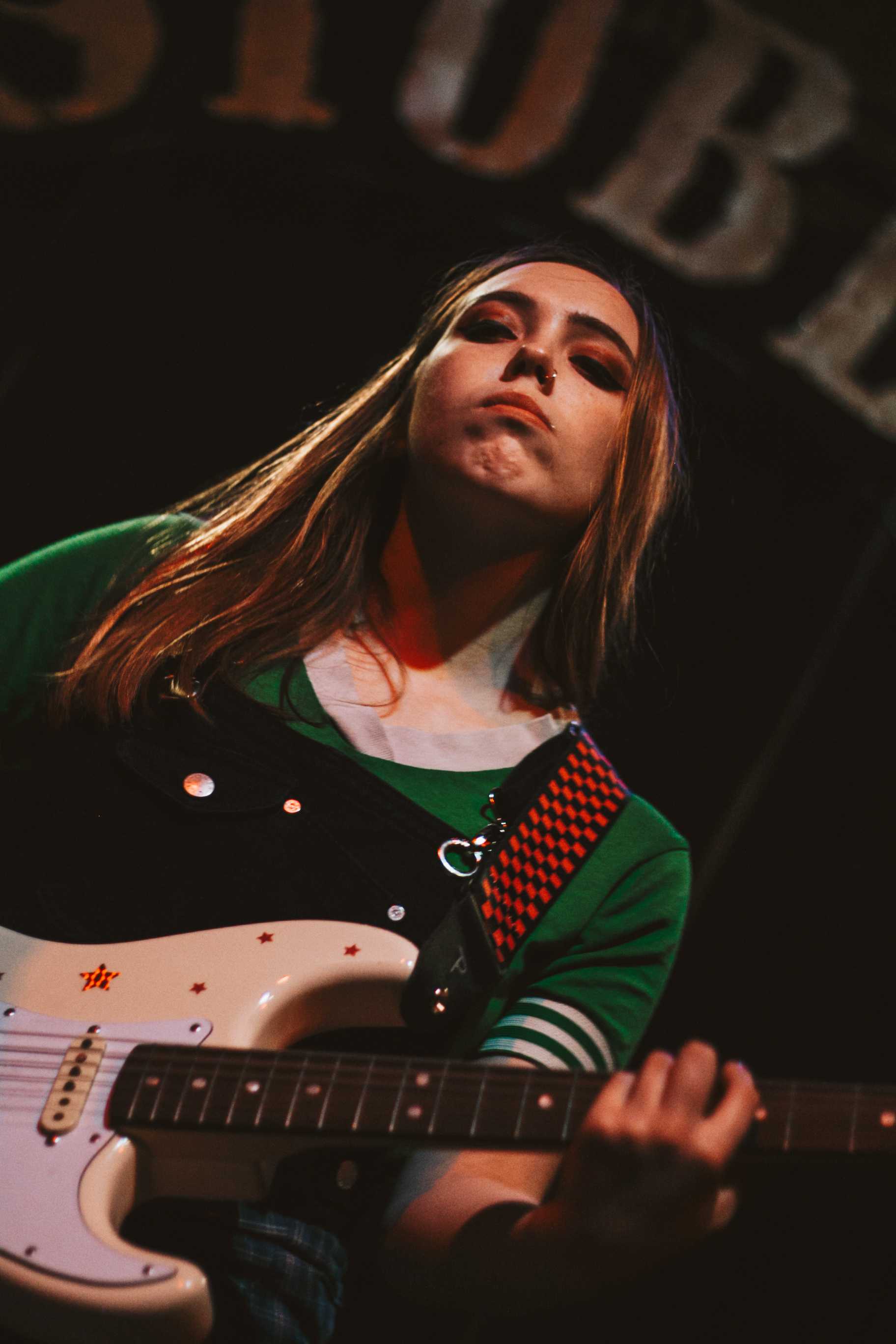  Sophie Allison, singer of Soccer Mommy performs live at Stubb’s. 