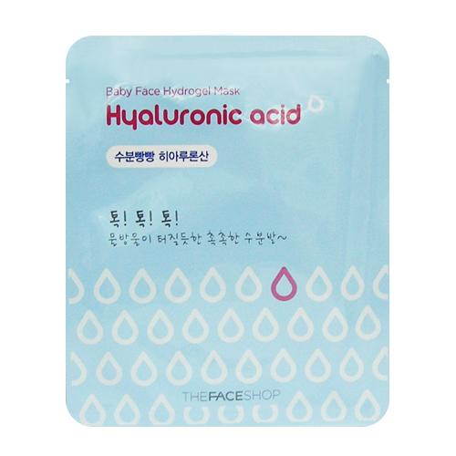 2.1 Baby Face Hydrogel Hyaluronic Acid Mask - The Face Shop.JPG