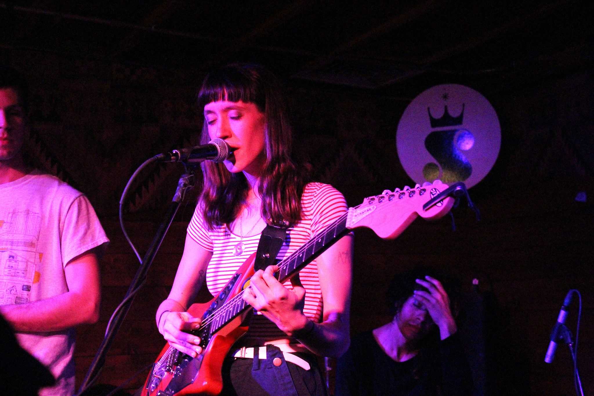   Brooklyn-based Eskimeaux, led by Gabrielle Smith, performs at the Sidewinder on April 10.  