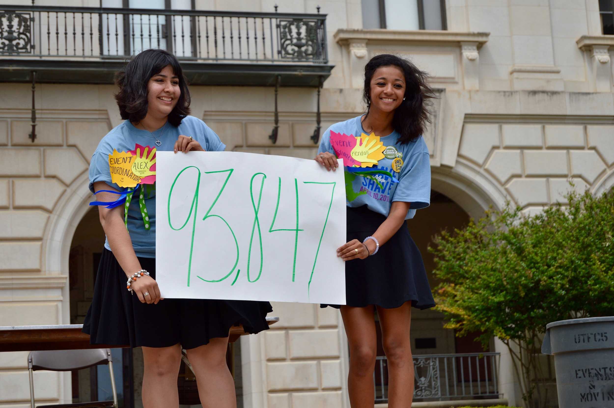   UT’s 5th annual Brave the Shave event breaks record by raising $93,847 this year.   