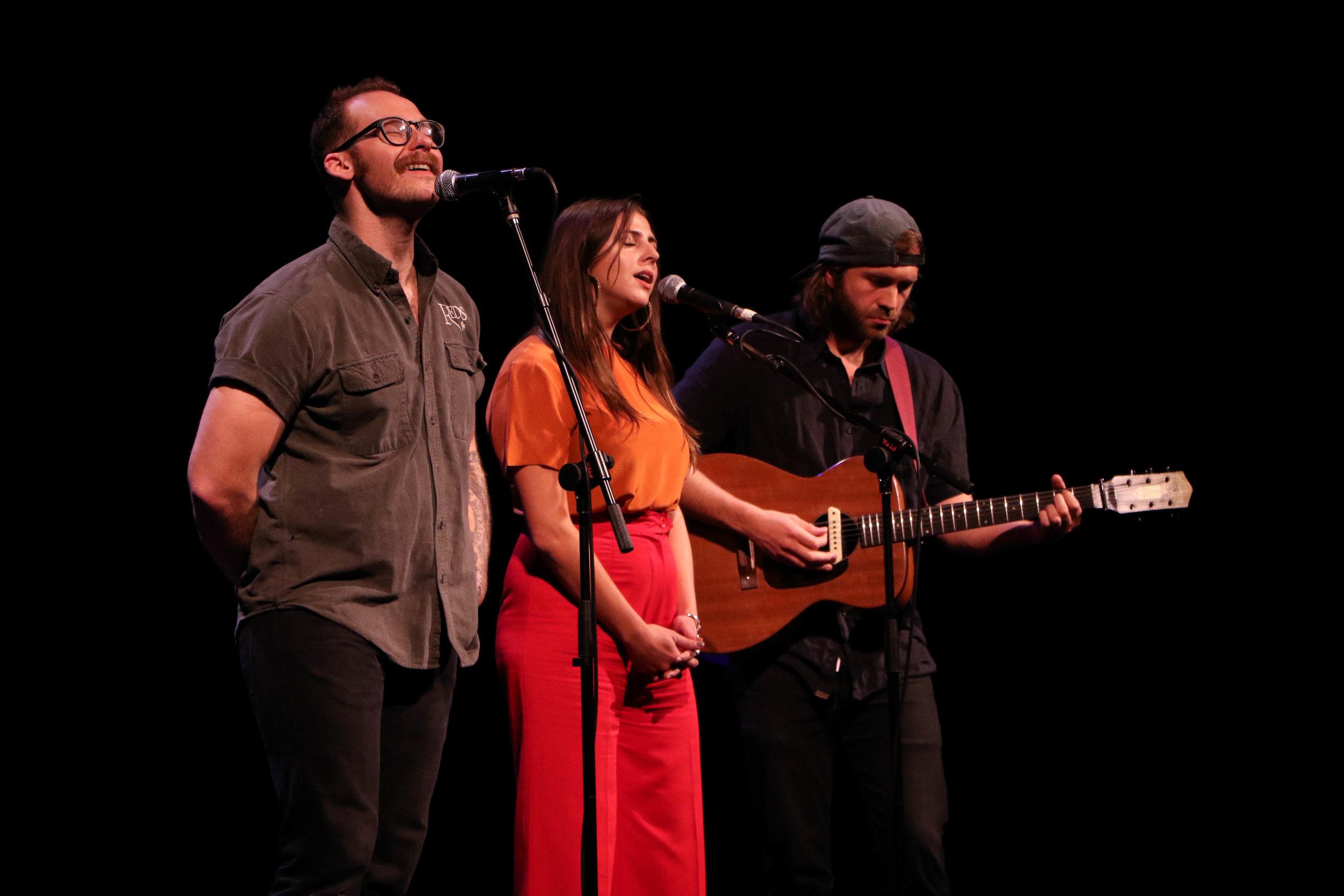   Penny and Sparrow brought out their opener, Jillette Johnson, to sing "Duet."&nbsp;  