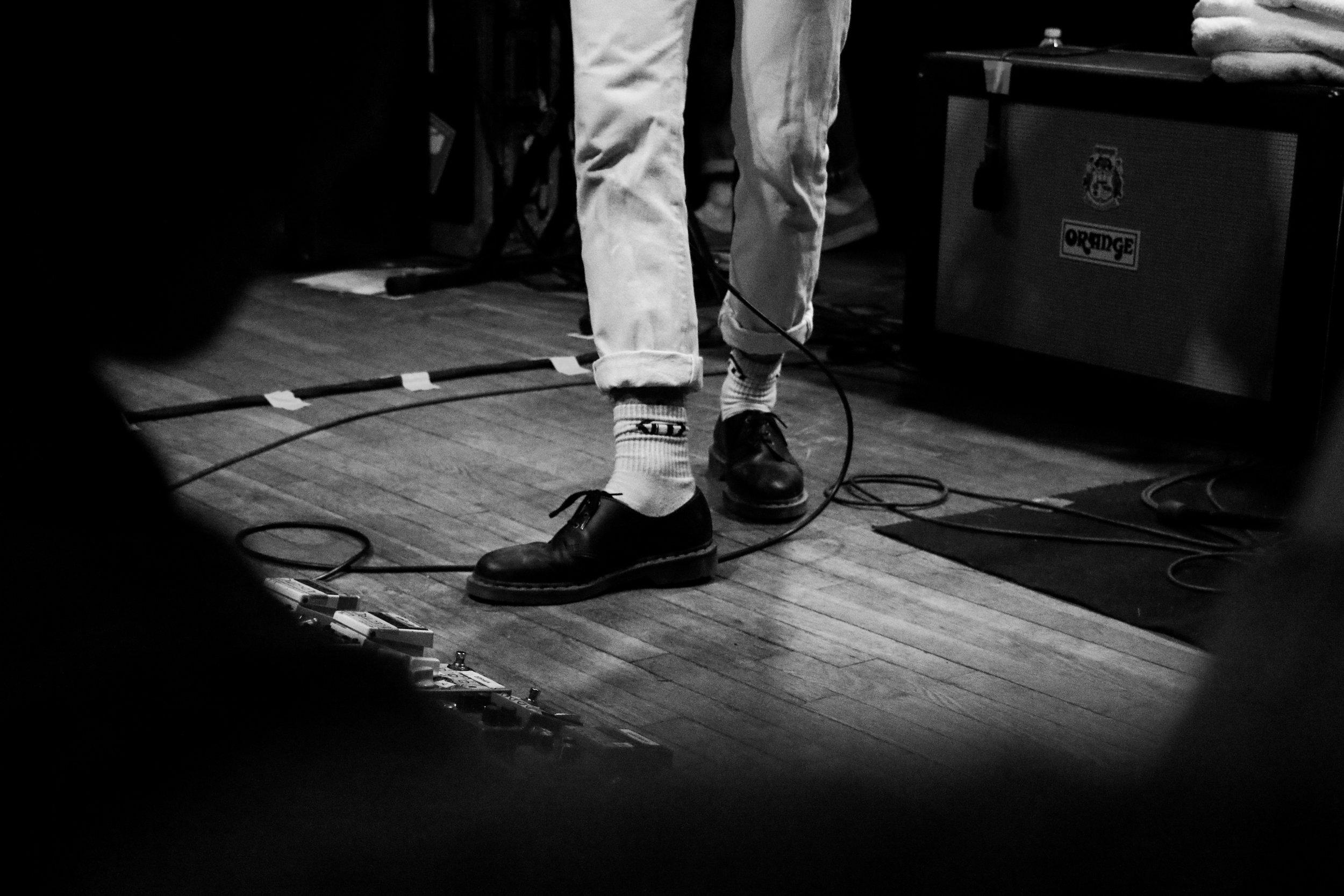   McKenna’s feet were rarely seen at a standstill during his performance.   