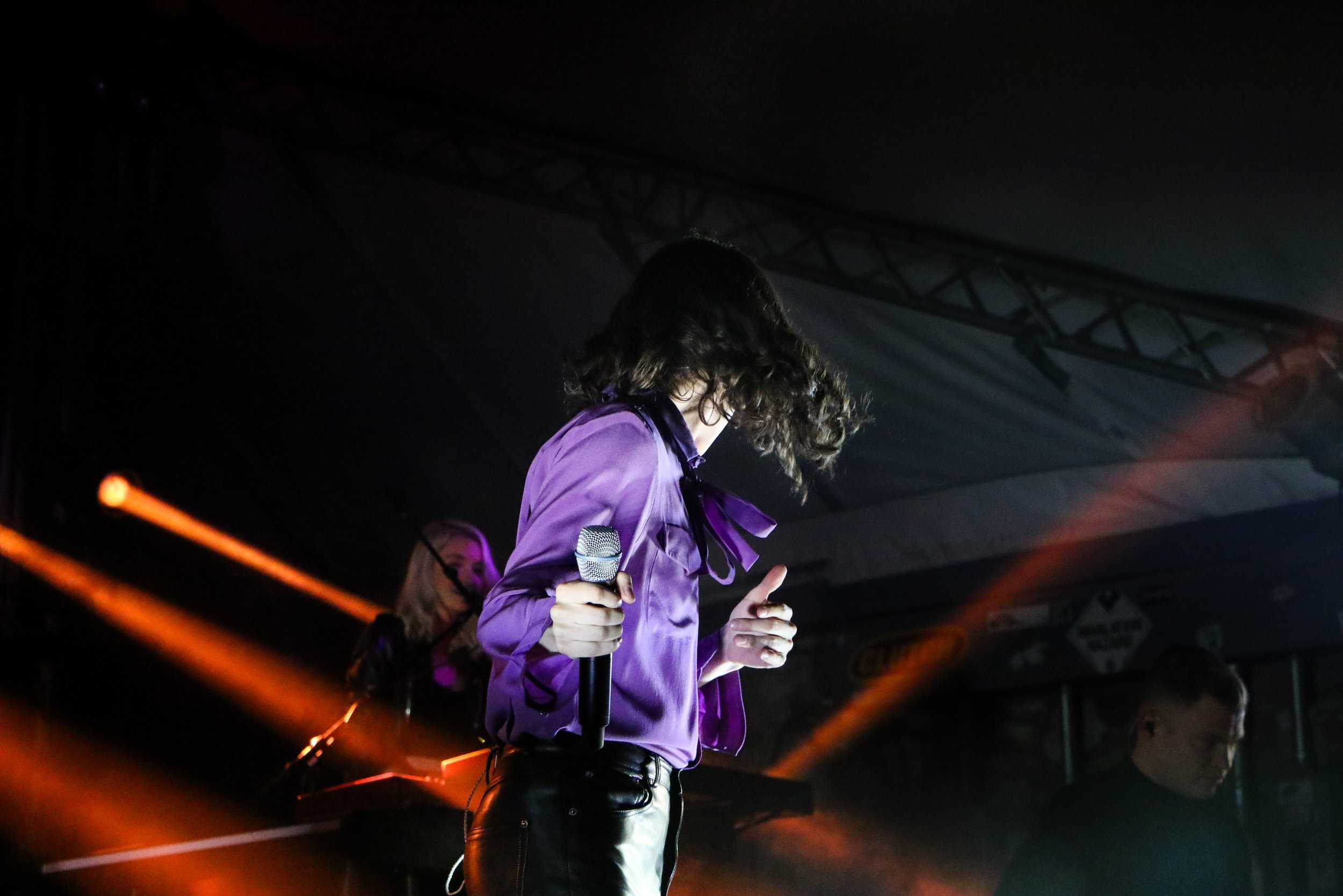   BØRNS’ dancing reminded concert-goers of the King of Pop.  