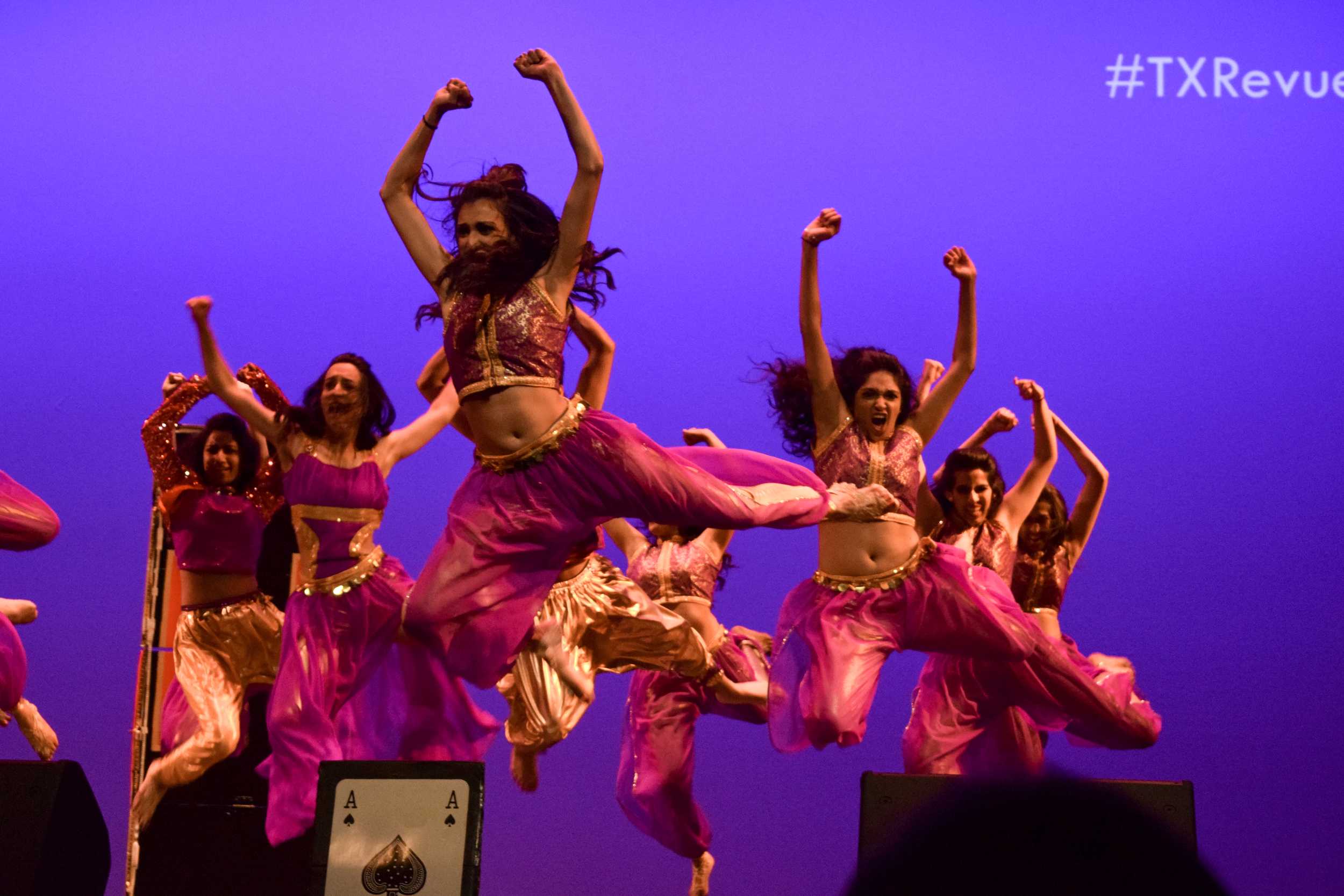   Texas Nach Baliye captivated the crowd with their high energy tale of Houdini.  