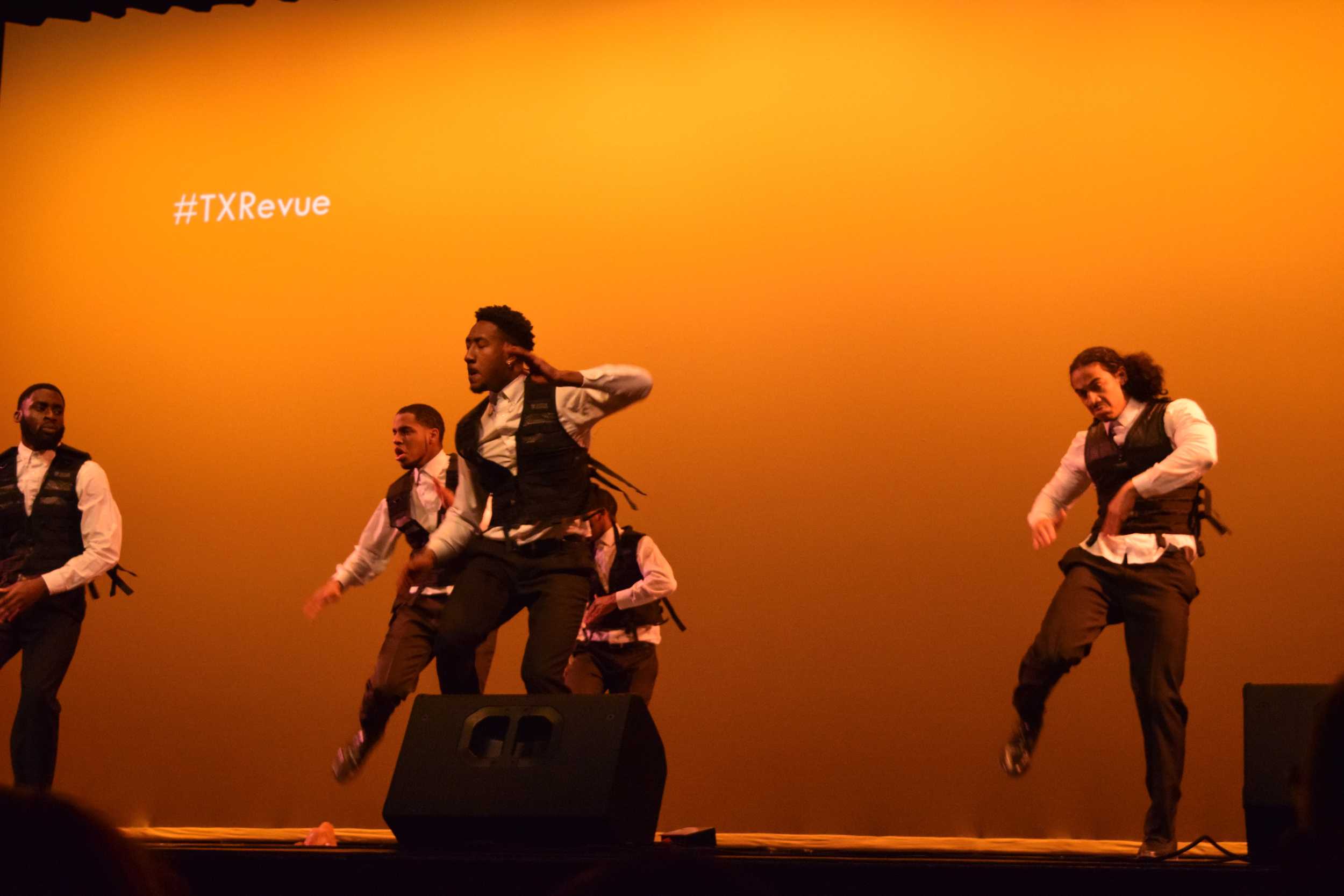   The crowd is speechless from Alpha Phi Alpha Fraternity’s amazing step performance.  