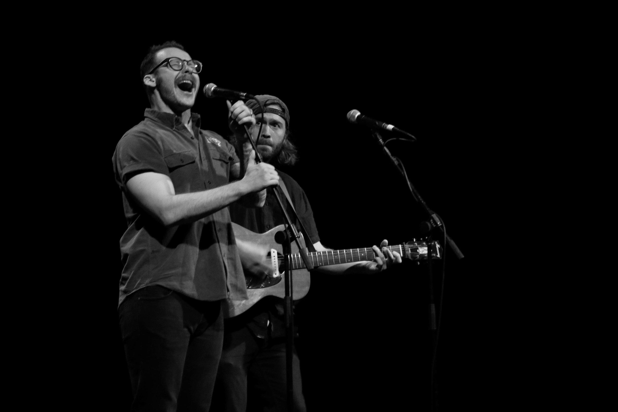   The perfect blending of the guitar and vocals is visible in the attention Jahnke gives to Baxter's vocal timing.   