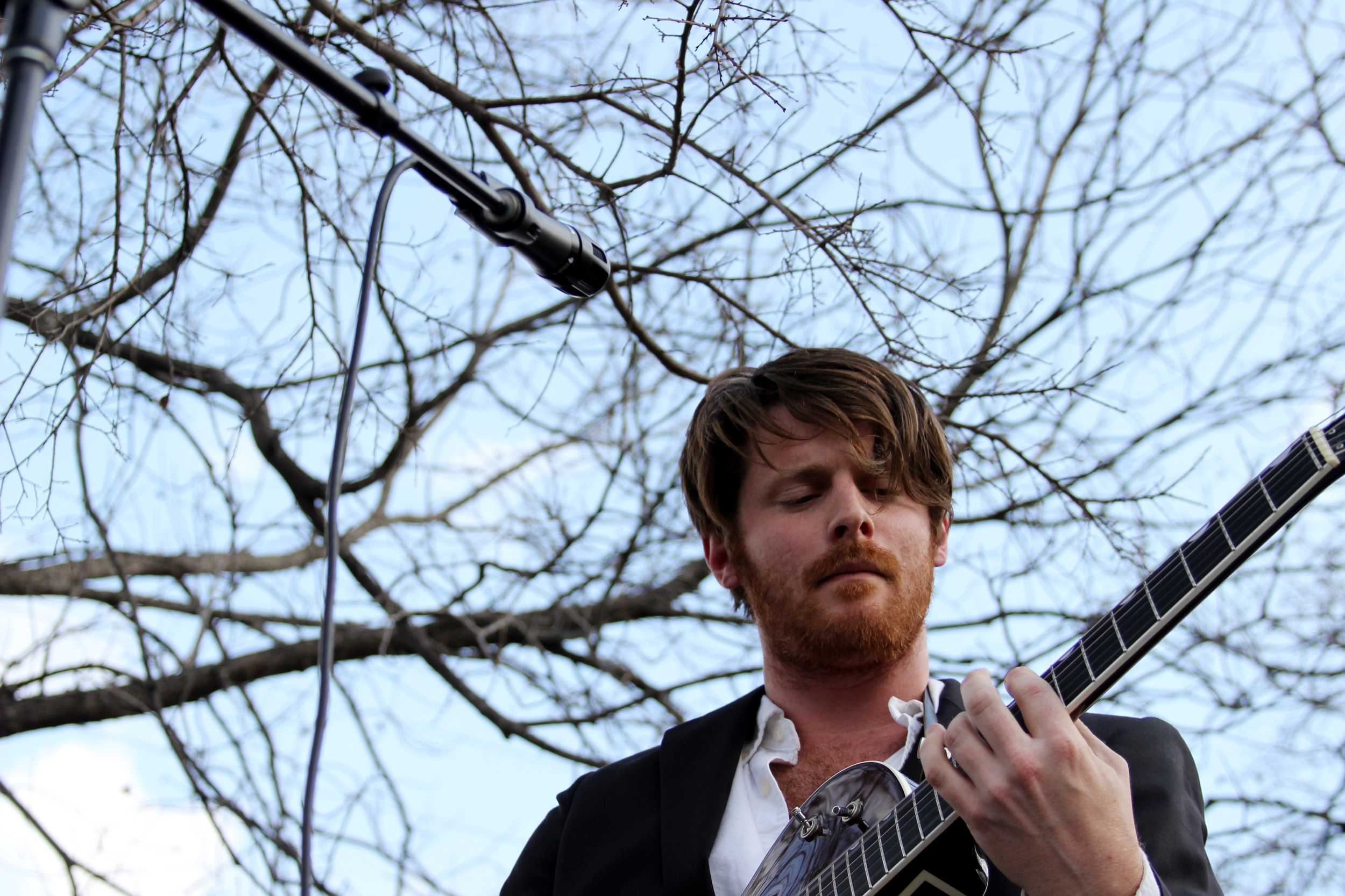  Walker Lukens at the French Legation Museum.&nbsp;  Photo by Tess Cagle 