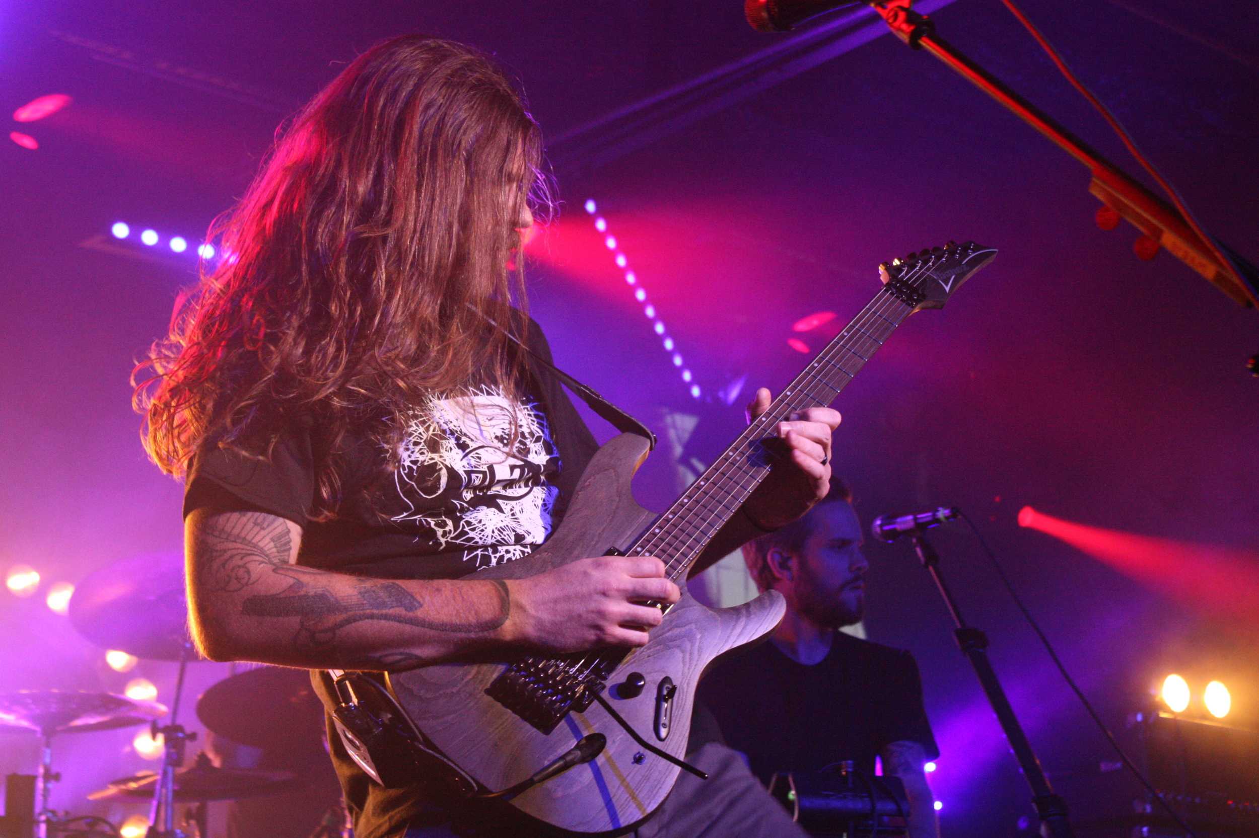  Paul Waggoner of Between the Buried and Me at Empire Control Room &amp; Garage during Texas Independence Festival on April 10. 