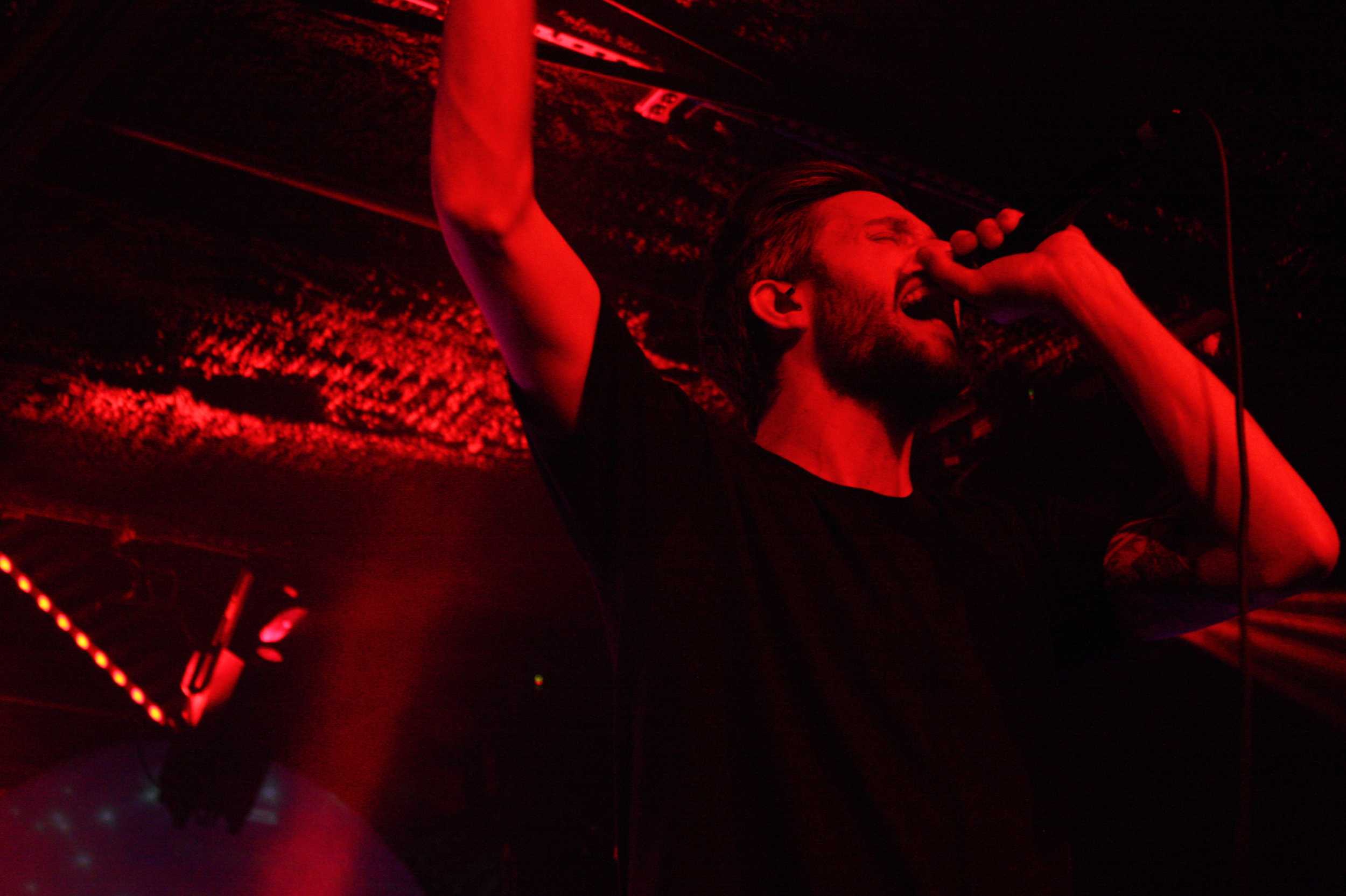  Tommy Giles Rogers, Jr. of Between the Buried and Me at Empire Control Room &amp; Garage during Texas Independence Festival on April 10. 