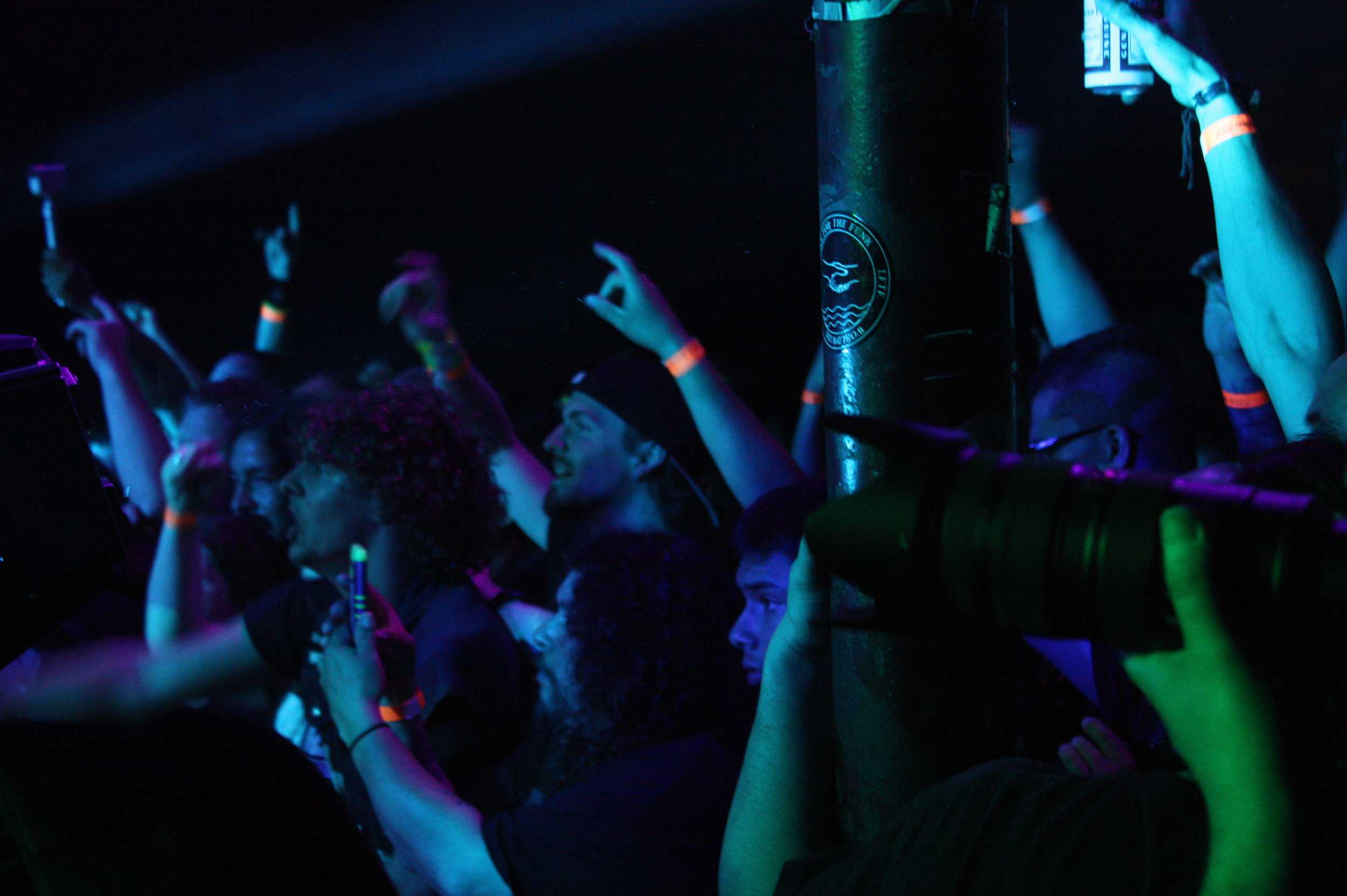  Fans enjoy Cavalera Conspiracy's performance at Empire Control Room &amp; Garage during Texas Independence Festival on April 12. 