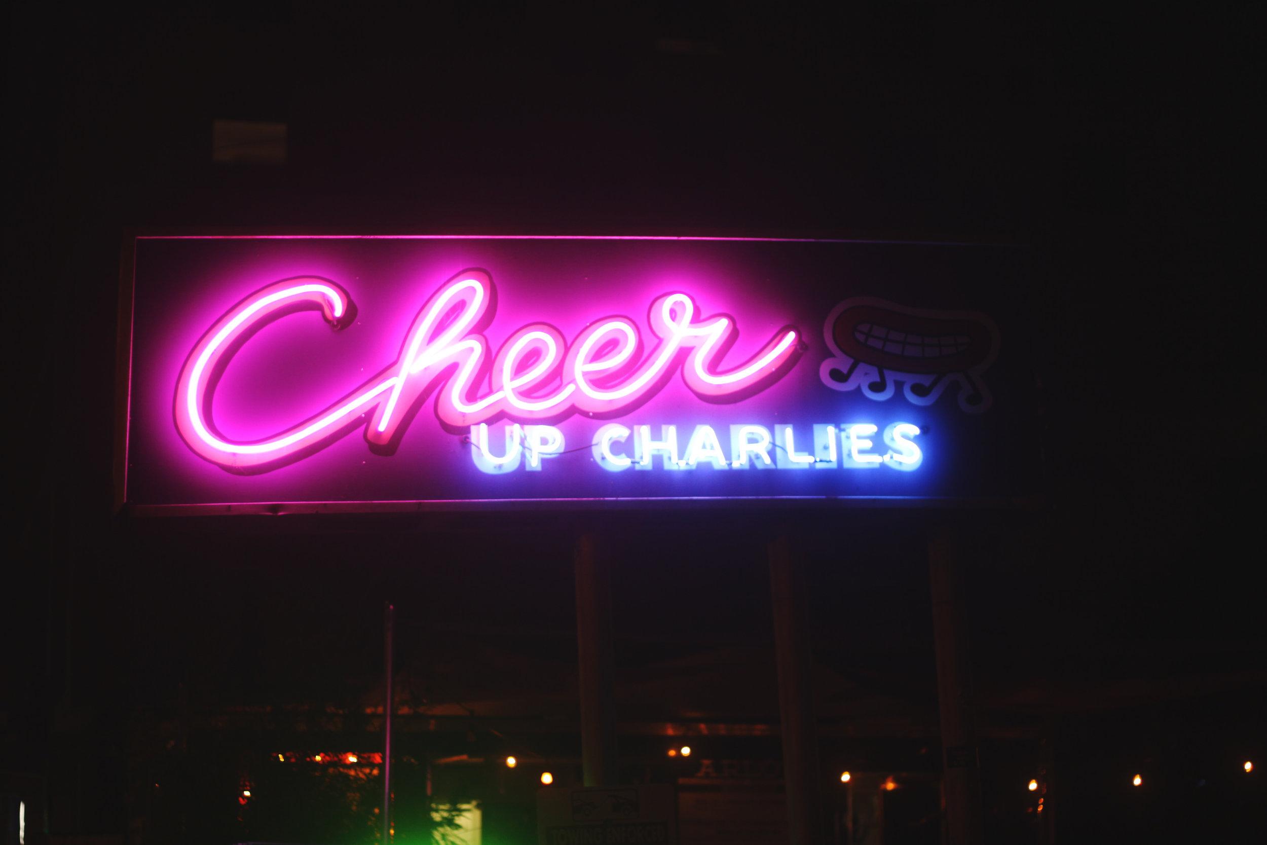   Cheer Up Charlies served as the venue for Raise Her Voice.  