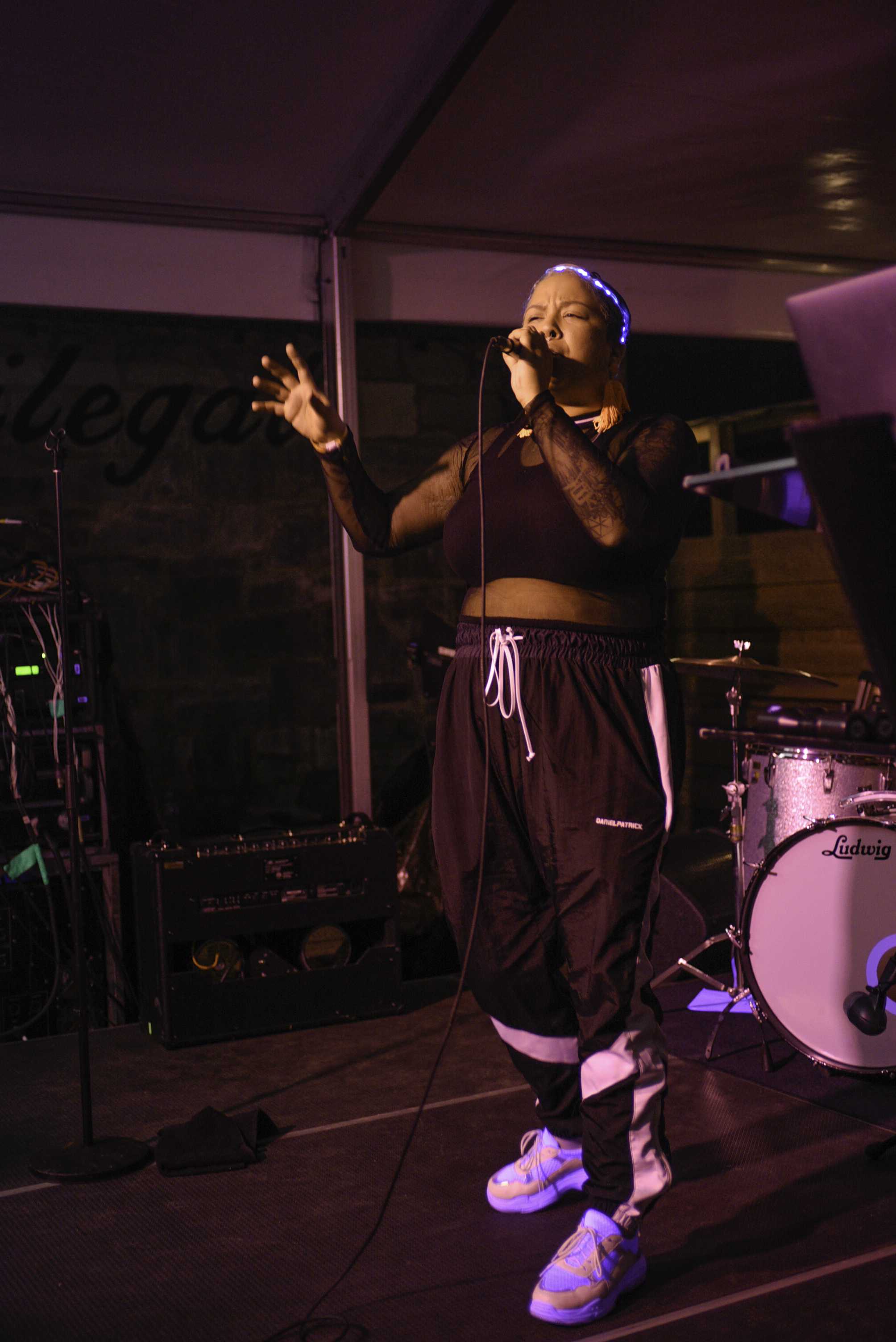  Drama is an R&amp;B best friend duo formed in Chicago with Austin native Via Rosa on vocals and Na’el Shehade producing the music. Drama played the Showtime showcase at Clive bar on Rainey St. 