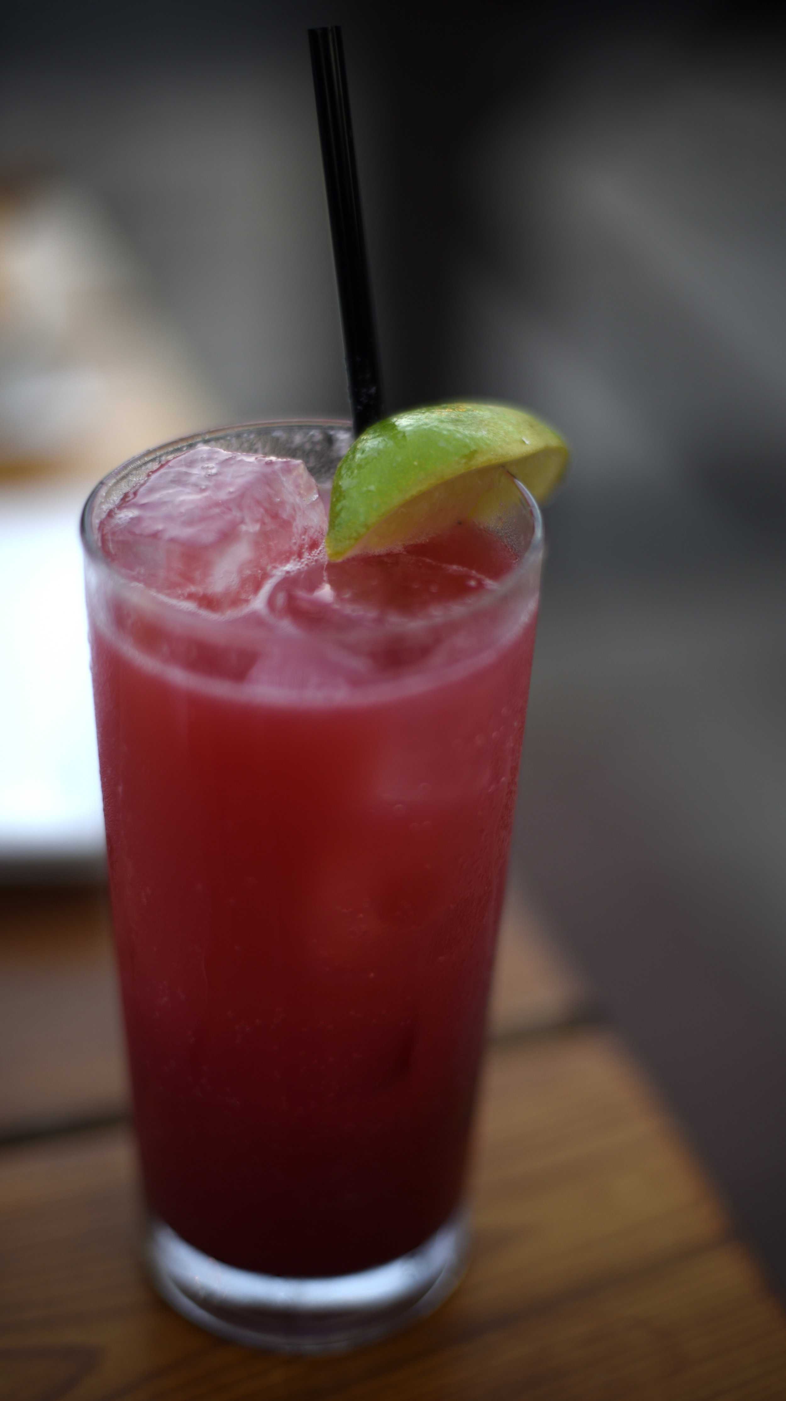   Salty Sow’s offers a virgin blood orange margarita.  