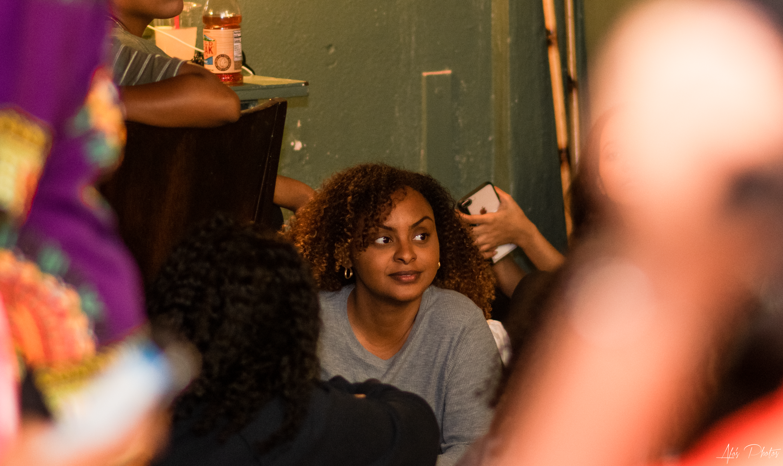  Performers getting prepared for the show 