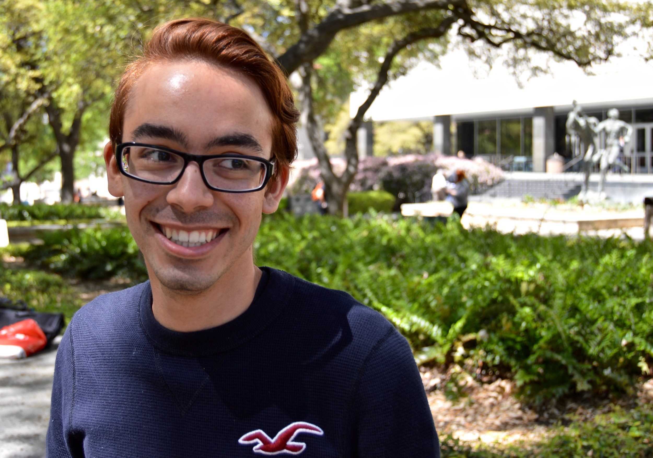   David Aguirre says, “Even if you haven’t decide to shave our head but you want to do it the day of the event you can so you can volunteer right then and there.”  