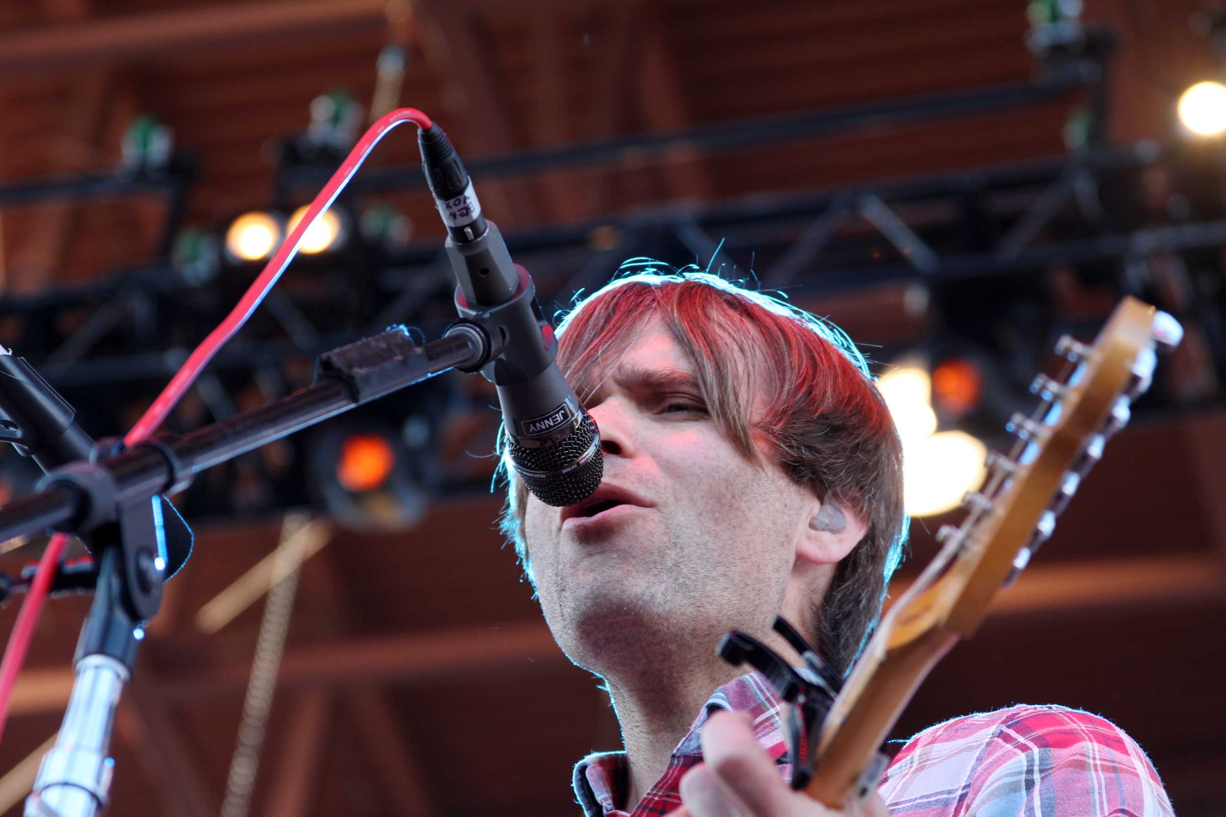   Ben Gibbard of Death Cab for Cutie.  Photo by Tess Cagle   