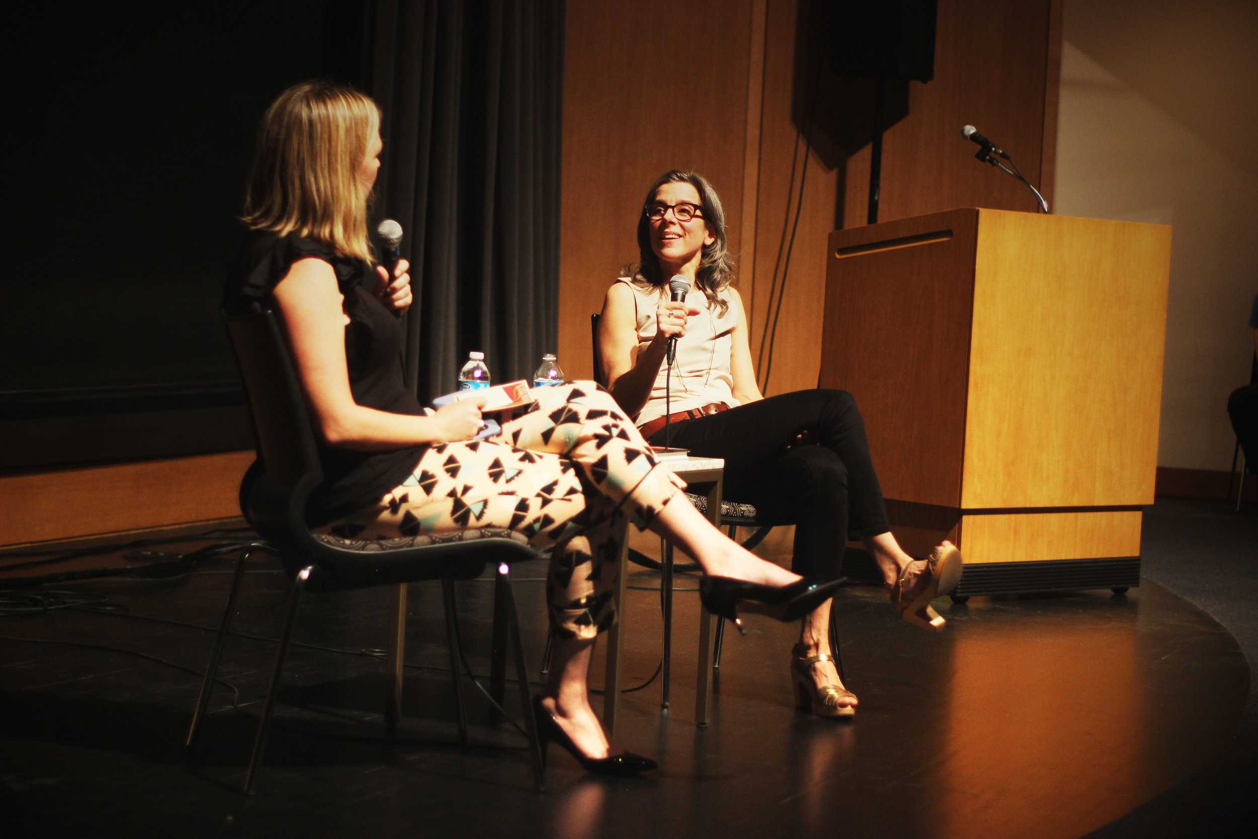   During her artist talk, Katchadourian speaks about her work, inspirations and sparked curiosities that originated her exhibition “Curiouser.”  