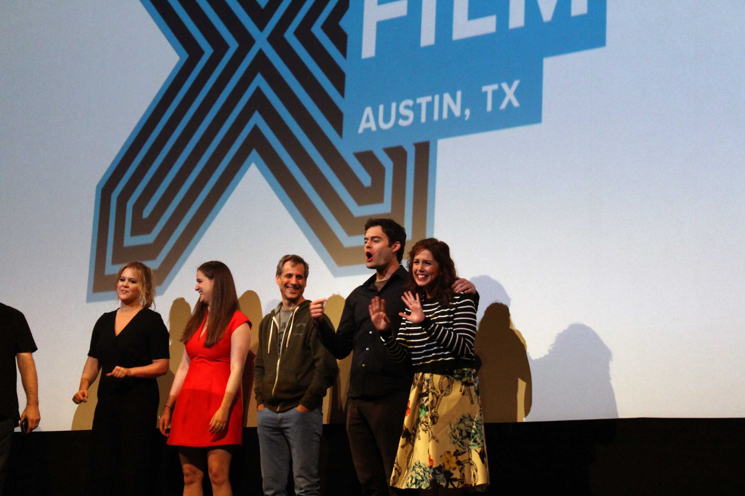  The cast and crew of Amy Schumer's and Judd&nbsp;Apatow's 2015 summer flick "Trainwreck" make an appearance at the film's SXSW world premiere. Photo by Samantha J. Grasso. 