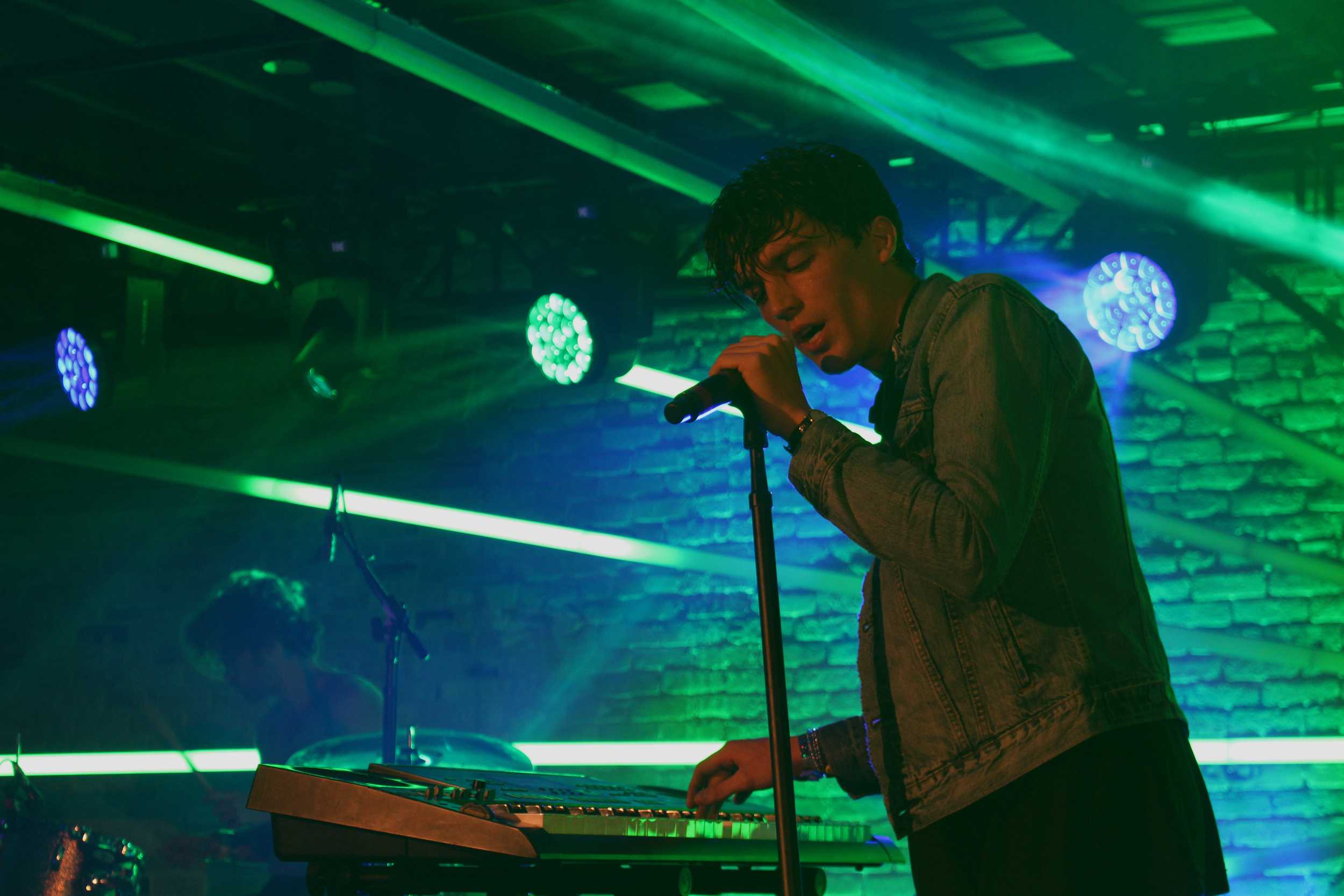  Los Angeles, CA band LANY performs at a Yahoo! at SXSW showcase at&nbsp;Brazos Hall. Photo by Samantha J. Grasso. 