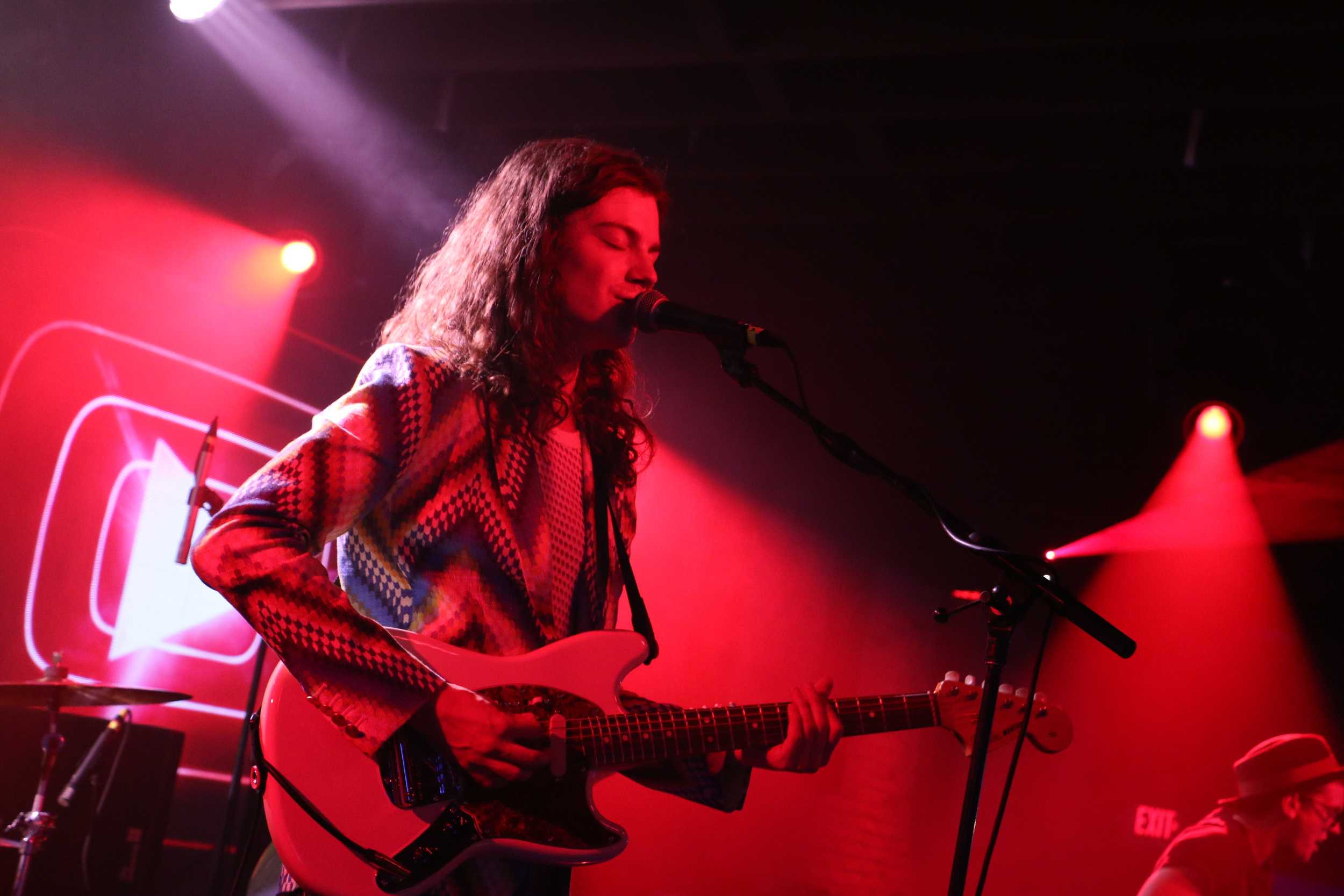   BØRNS performs at YouTube's Coppertank showcase during SXSW 2015. Photo by&nbsp;Joshua Guerra.  