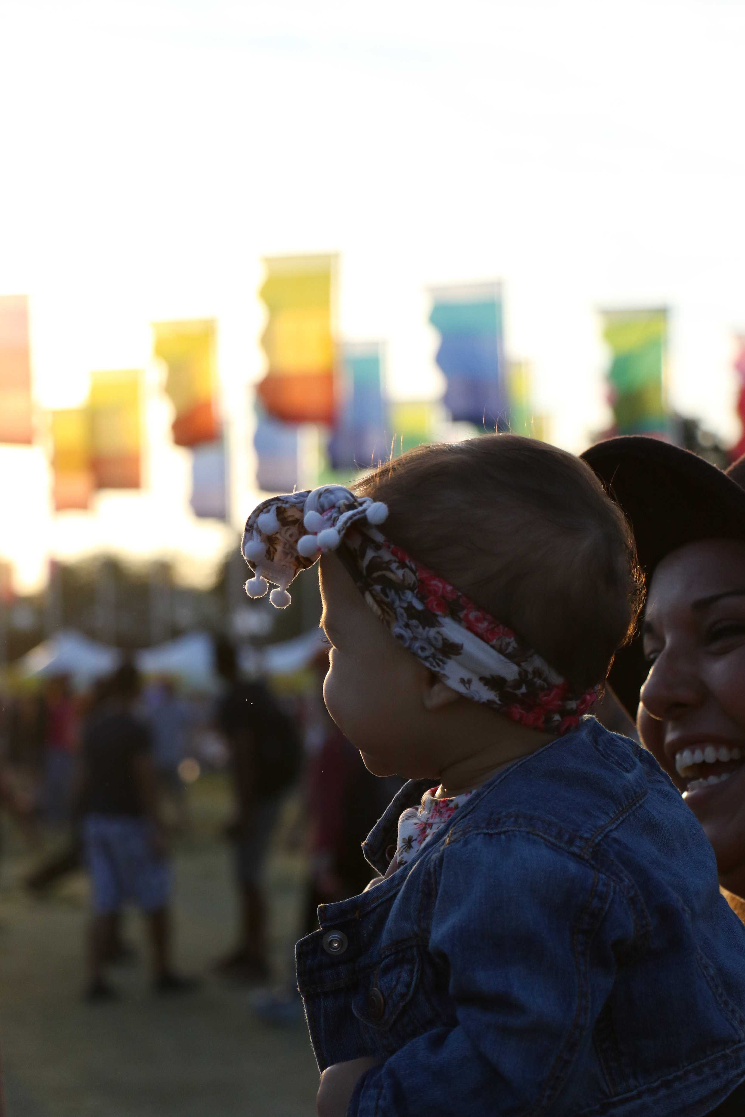   Festival-goers of all ages enjoy the music-filled weekend.  