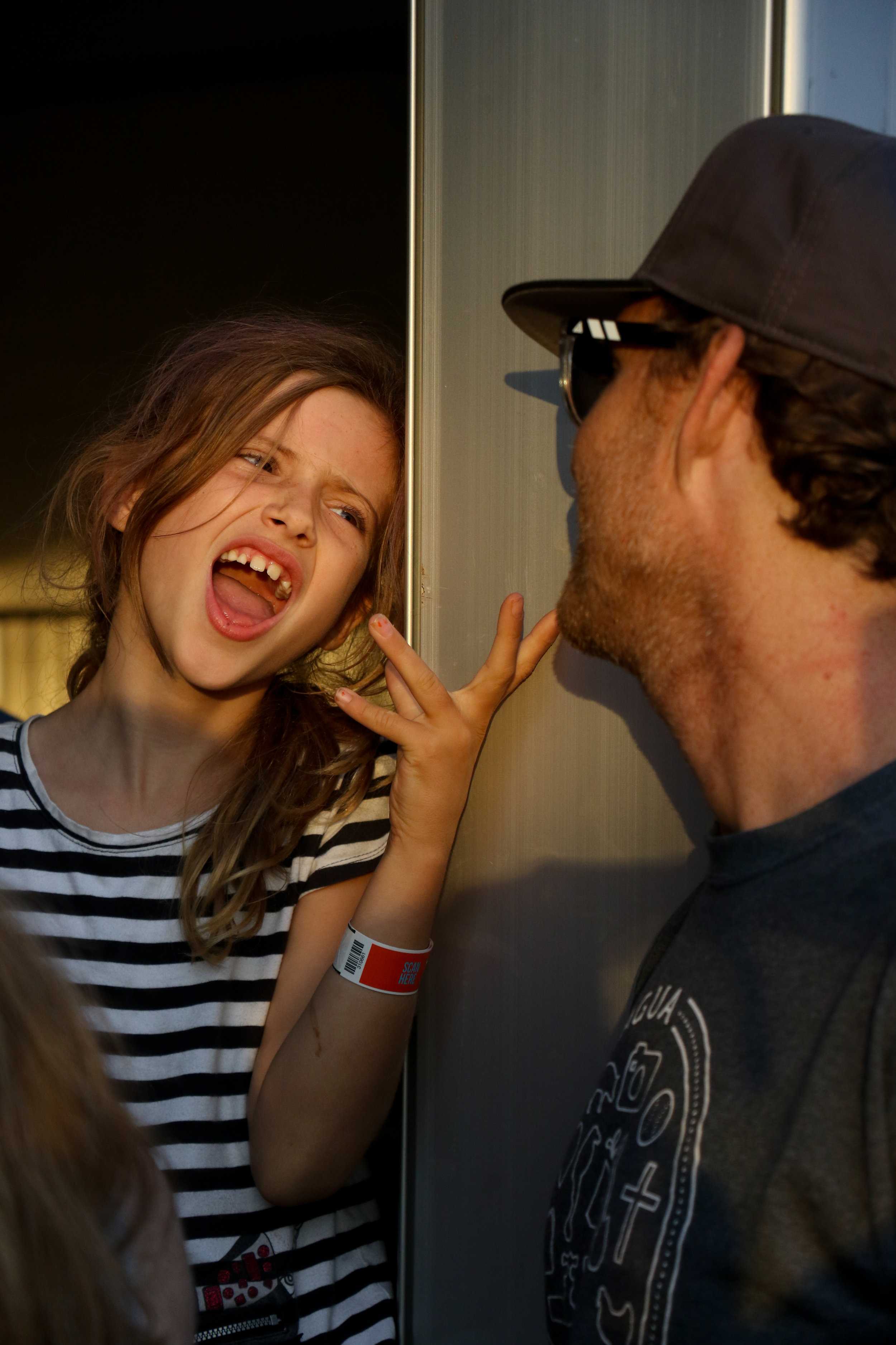   A young girl belts out “Put Your Records On” along with Corinne Bailey Rae.  