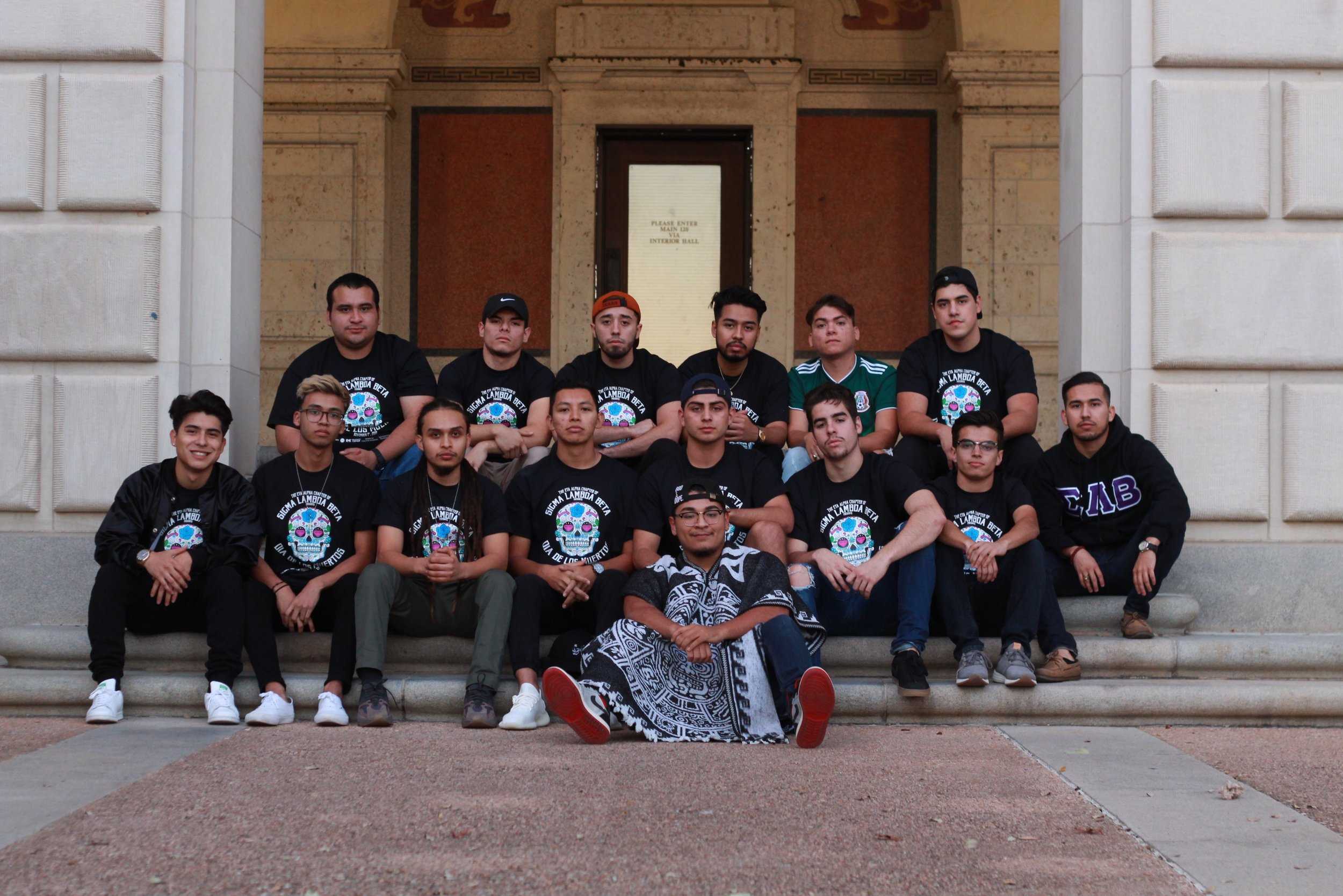  Men of Sigma Lamba Beta, also known as the Texas Powerhouse, cross cultural barriers and redefine what it means to be Latinx. 