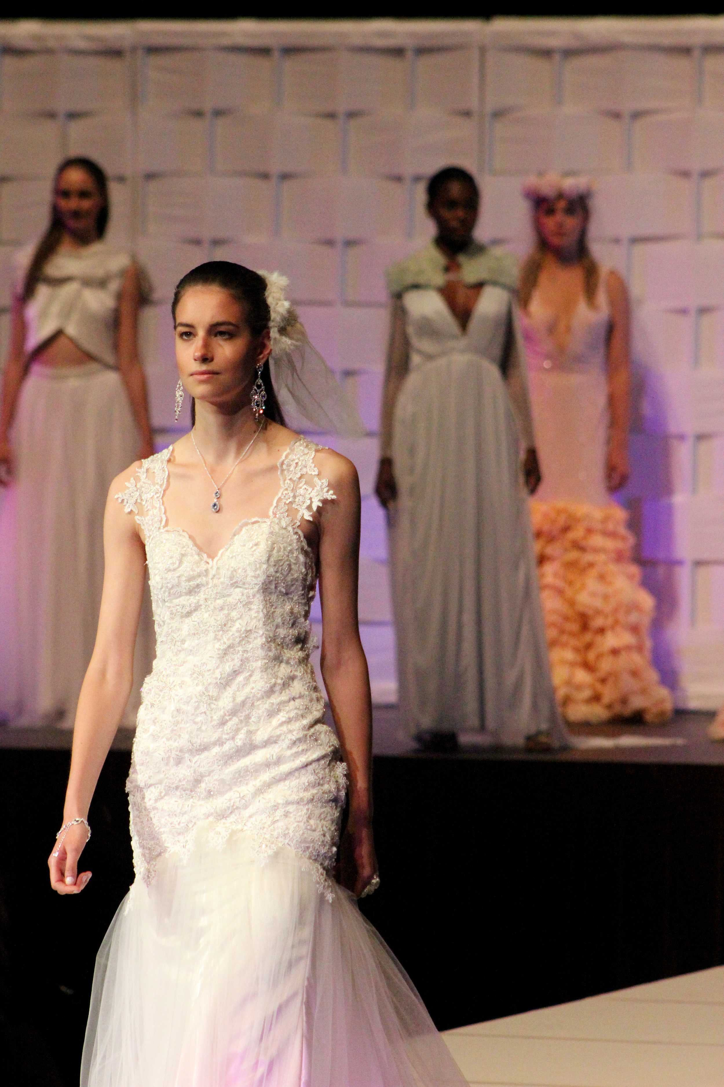   Bridal wear ends Elements fashion show with a bang.  