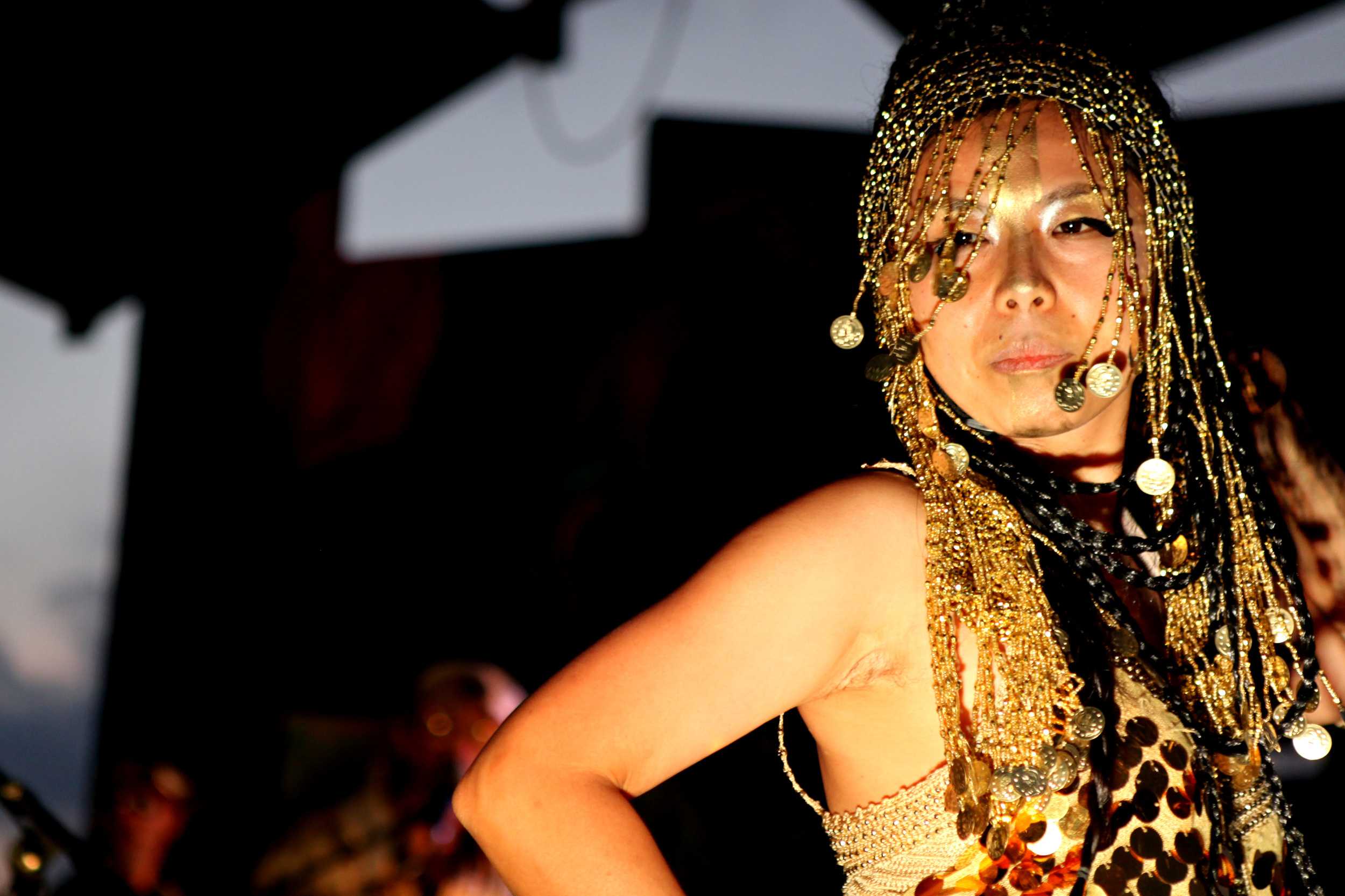  The Golden Dawn Arkestra performs at Pan Am Park during MapJam.&nbsp;   Photo by Sarah Jasmine Montgomery&nbsp;  