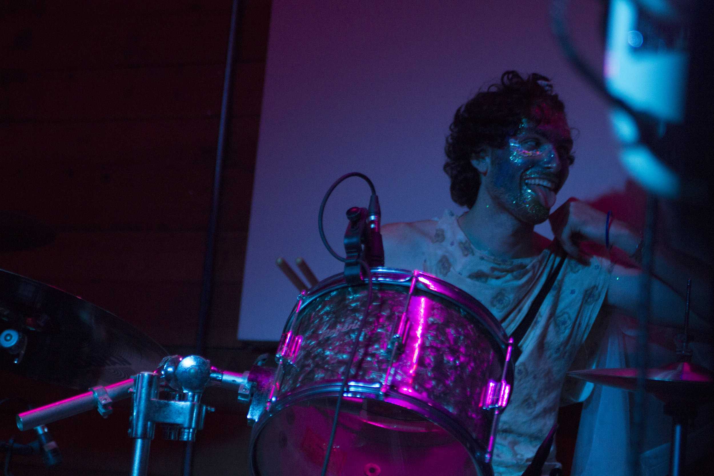   As a queer band, PWR BTTM made sure to let the crowd know that this was a safe space for everyone to feel welcome.  