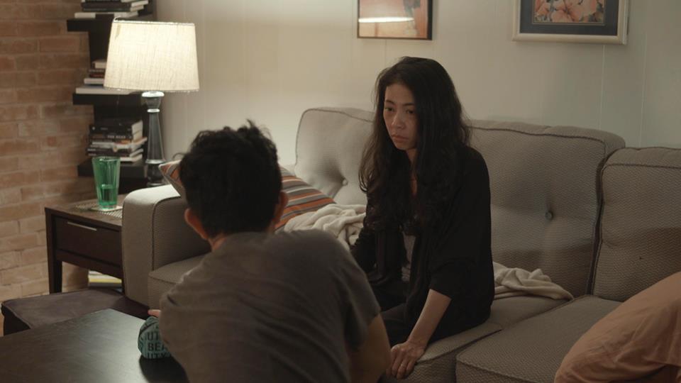  Stills from the short film "Motherland," directed by and starring Dew Napattaloong. 