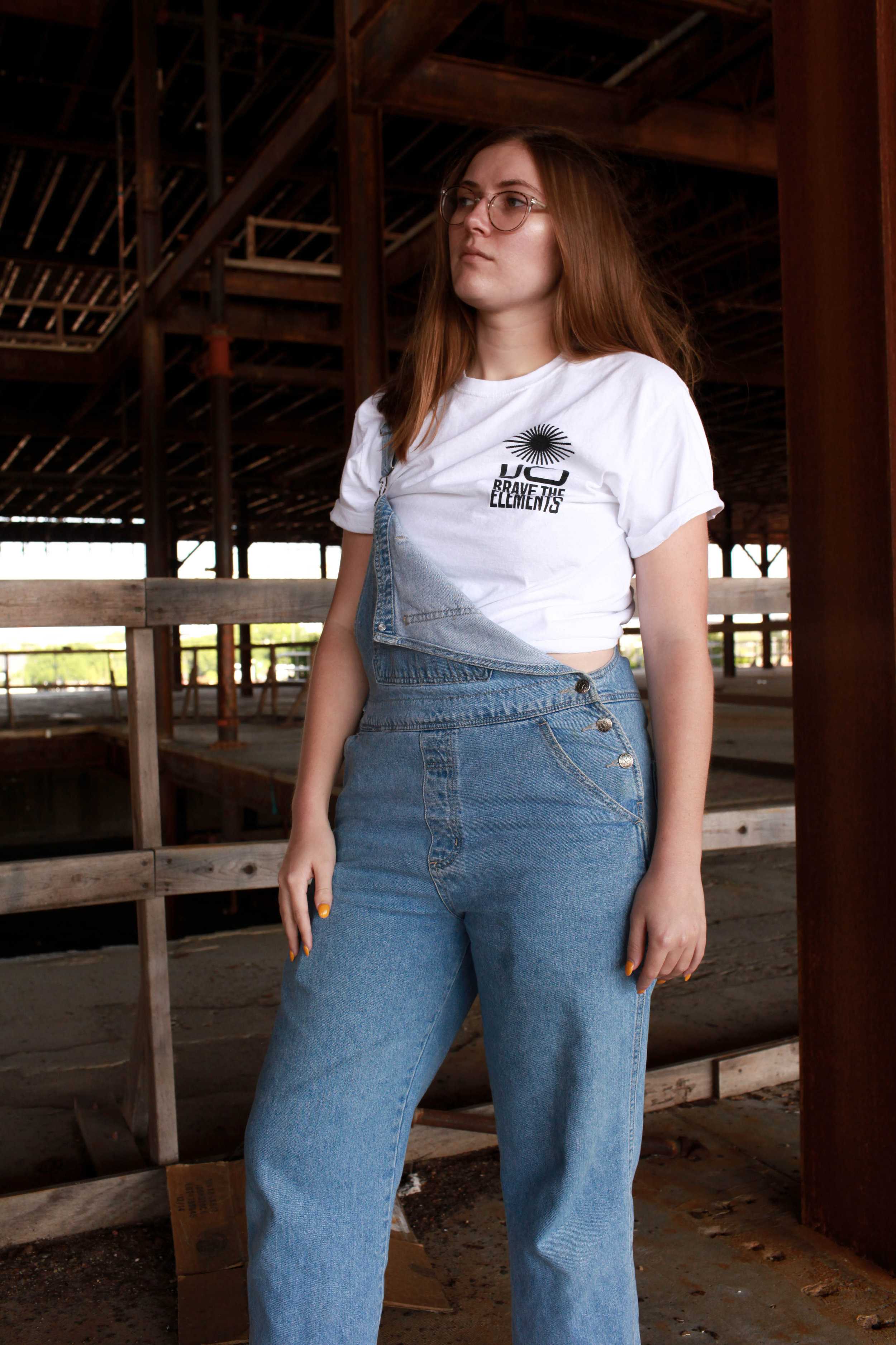   Nothing beats the classic washed-out look. Modeled by Savannah Olson.  