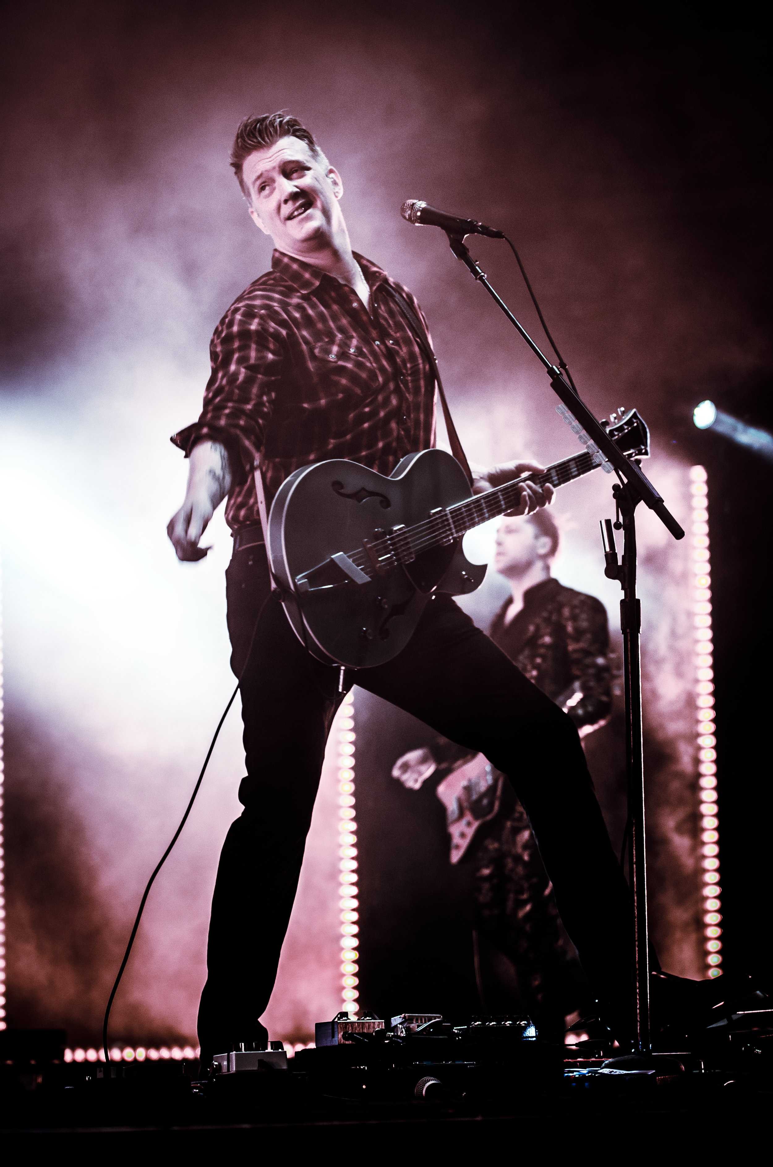   Queens of the Stone Age have been kings of the rock scene together for more than 20 years.       