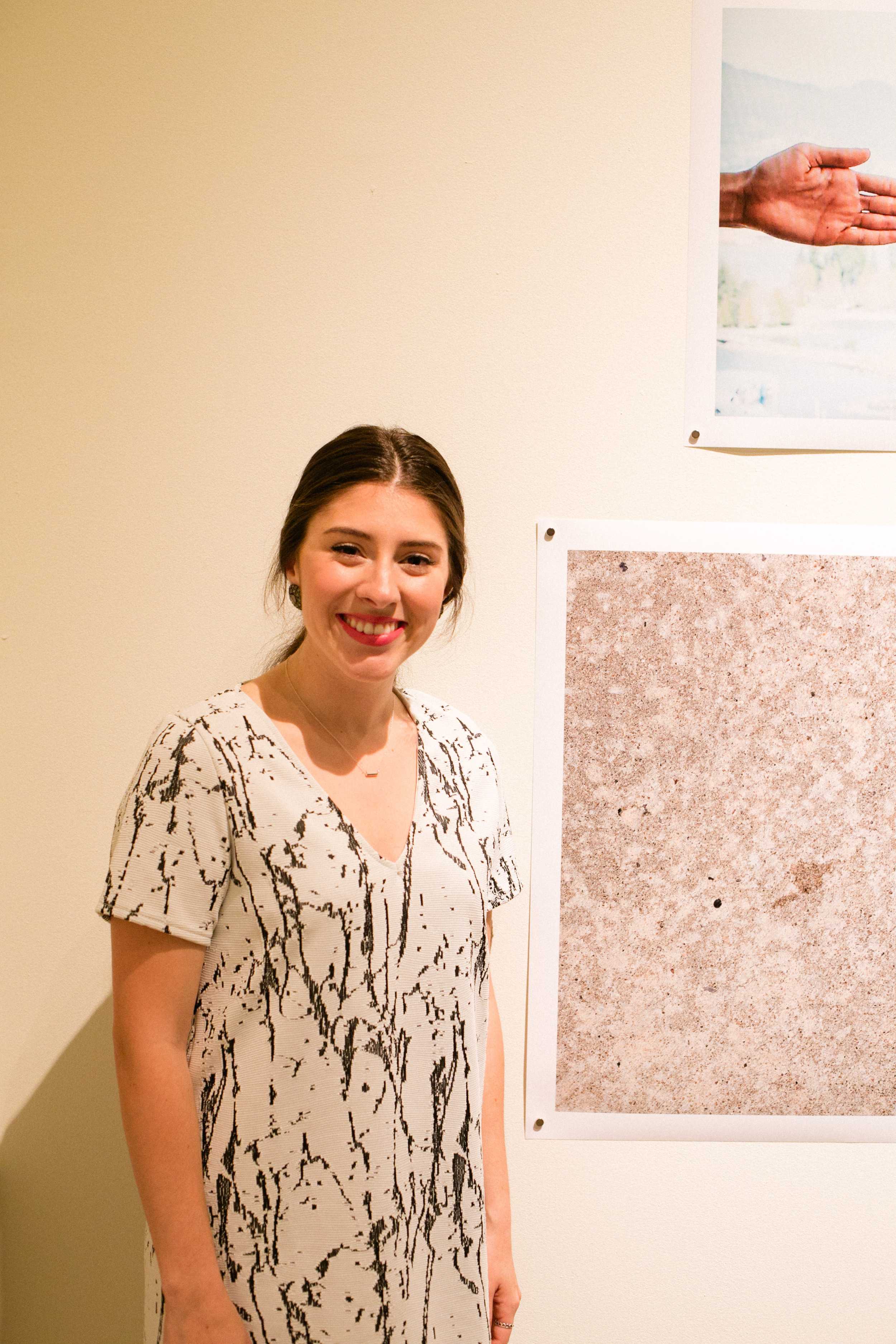   Bianca Buentello, Studio Art Major wth focus in photography and video    Her works are inspired by the idea of thresholds and boundaries, the appropriation of images and remnants left through loss.  