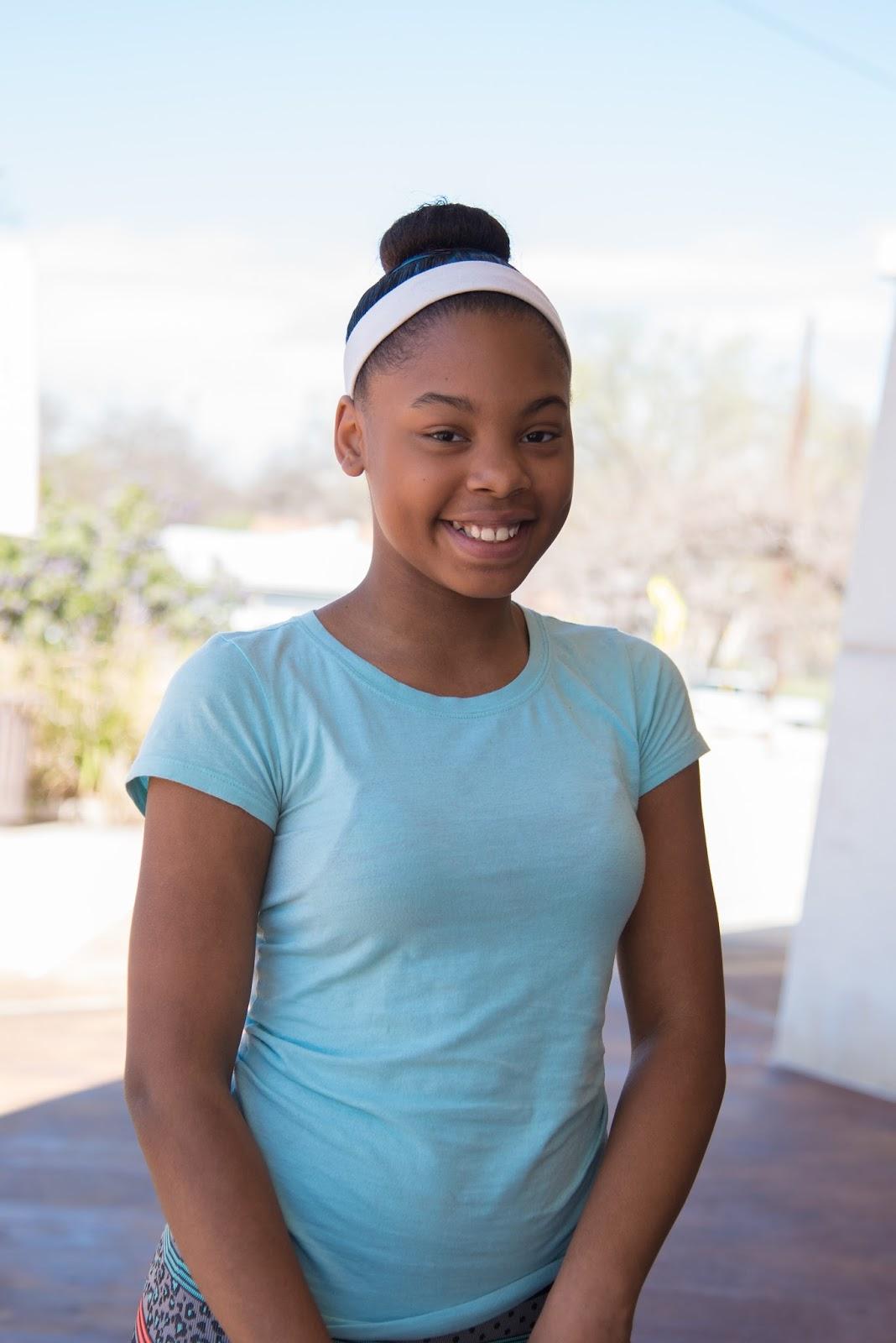  “[Black History Month] is a month that we celebrate black people who lived for black people.” Teanna, age 12. 