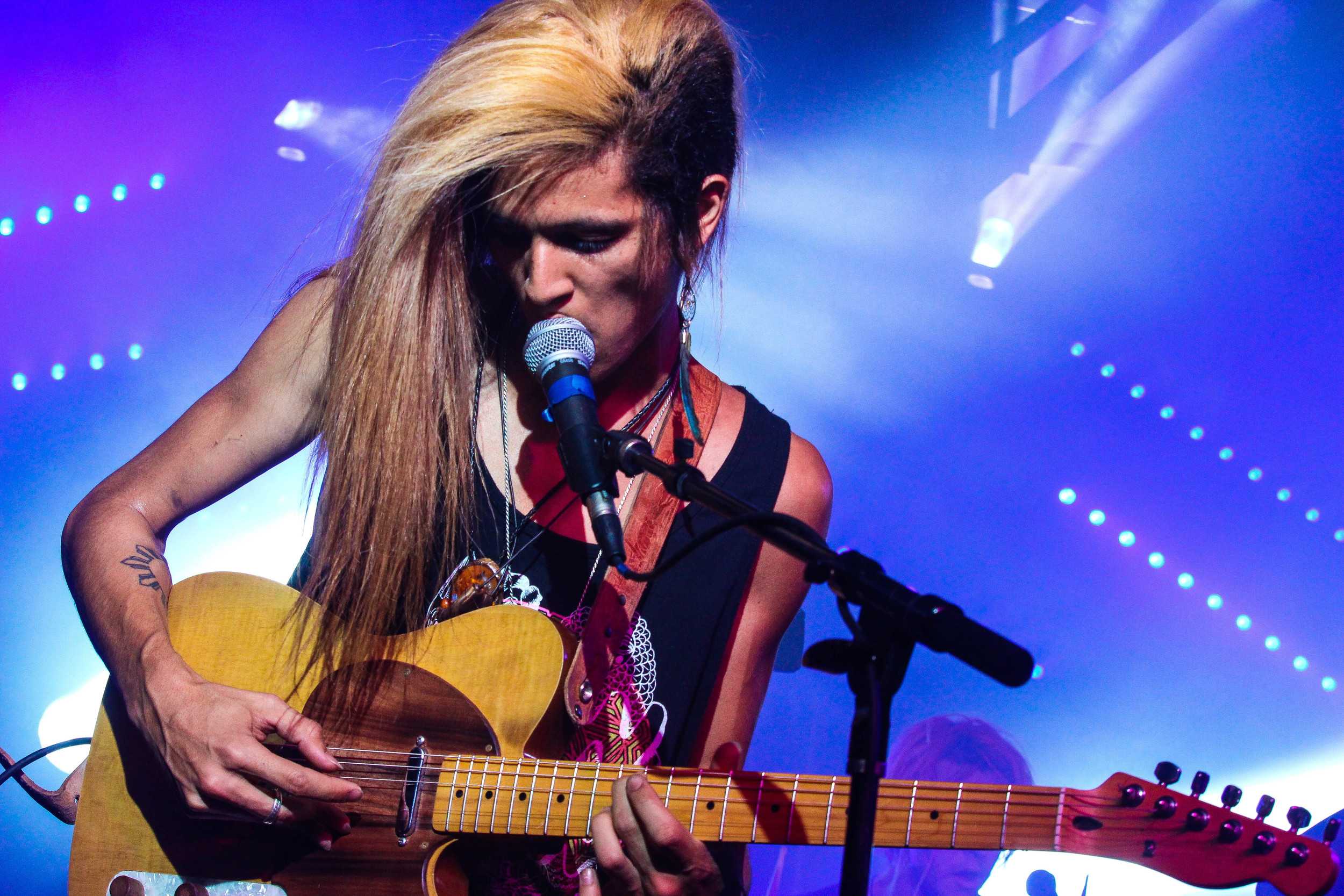   Austin mainstays Hikes headline the outdoor stage as fans dance, mosh, crowd surf and sing along to almost every word. It was the band's kickoff show for their U.S. tour.     